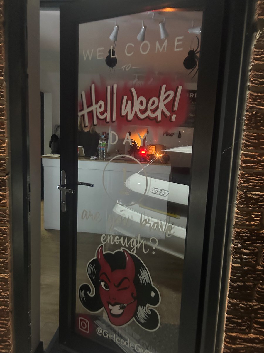 Day one of Hell Week at the gym this morning. 

Safe to say it was a killer🥵