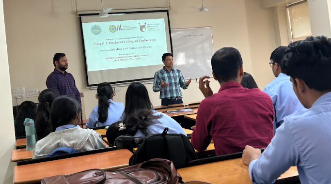 pccoe_pune's tweet photo. We have successfully conducted the Sessions under the Institute Innovation Council (IIC) Cell of #PCCOE at the MCA Department for the First Quarter of IIC 6.0.

Sessions were conducted by Prof. Prakash Ukhalkar &amp; Prof. Manish Narkhede .

#IIC #ProblemSolving #IdeationWorkshop https://t.co/TMzVNj9v6X