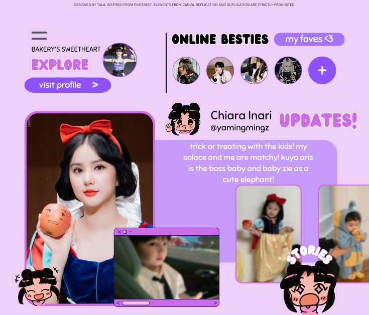 ㅤ

        𝕋𝕙𝕖 𝑩𝒂𝒌𝒆𝒓𝒚'𝒔 𝑺𝒘𝒆𝒆𝒕𝒉𝒆𝒂𝒓𝒕 updates.ᐟ
                          10/30 || 20:00
                     ☌ location disabled.

ㅤ