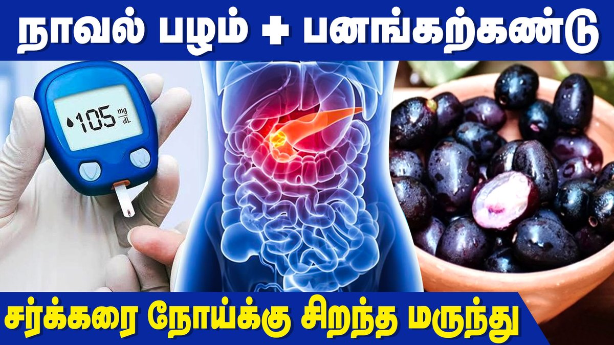 IbcHealth's tweet photo. Jamun Fruit Benefits | நீரழிவு நோயை கட்டுப்படுத்தும் நாவல் பழம் | Health Tips | IBC Health  

WATCH NOW -- https://t.co/iKgCNq2o90

#jamunfruit #navalpalam #diabetes #healthtips #ibchealth https://t.co/Xv5n2EJY8e