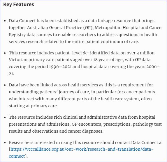 IntJEpidemiol's tweet image. Data Resource Profile: Victorian Comprehensive Cancer Centre Data Connect
doi.org/10.1093/ije/dy…