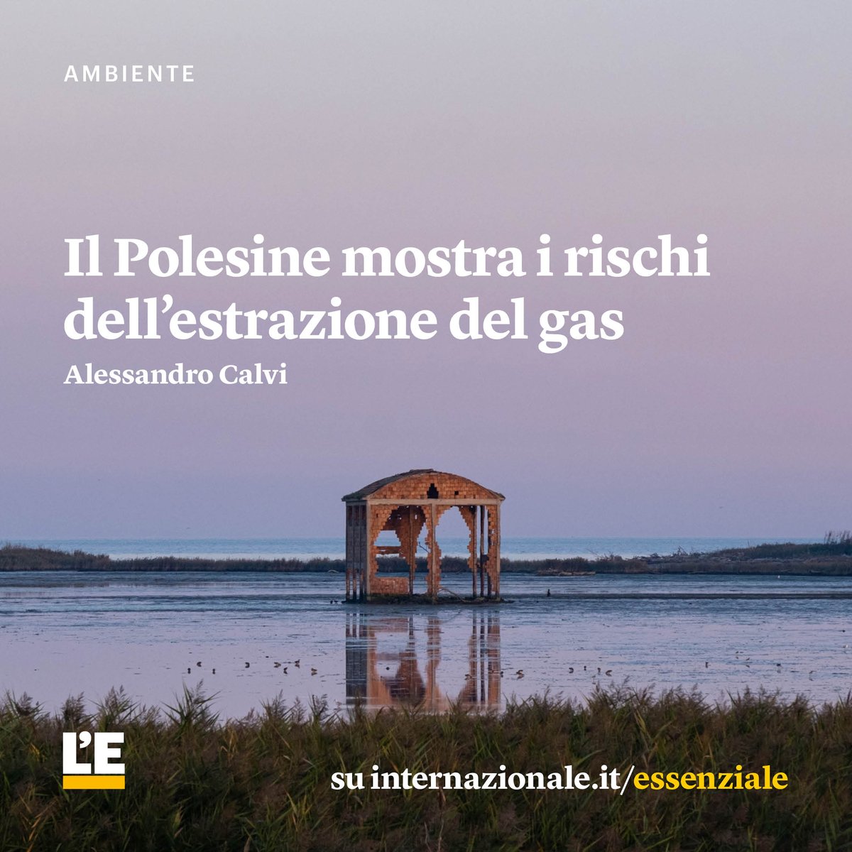 Nel Veneto meridionale le trivelle hanno già devastato molte aree, facendone finire diverse sottacqua. Ma il governo Meloni ha confermato l’intenzione di voler andare avanti in questa direzione. L’articolo Alessandro Calvi: intern.az/1IgR