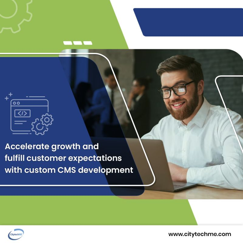 At Citytech, we understand that every business has different requirements and a single solution cannot meet them all. To fulfill every business requirement, we suggest custom services that are tailor-made for your business: Citytechme.com/contact.html

#cmsdevelopment