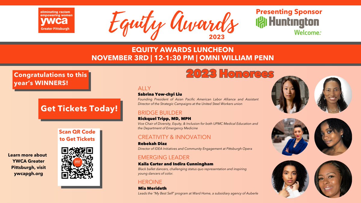 5 days until the #2023EquityAwards Luncheon! Get your ticket before it's too late. Visit eventbrite.com/e/2023-equity-….