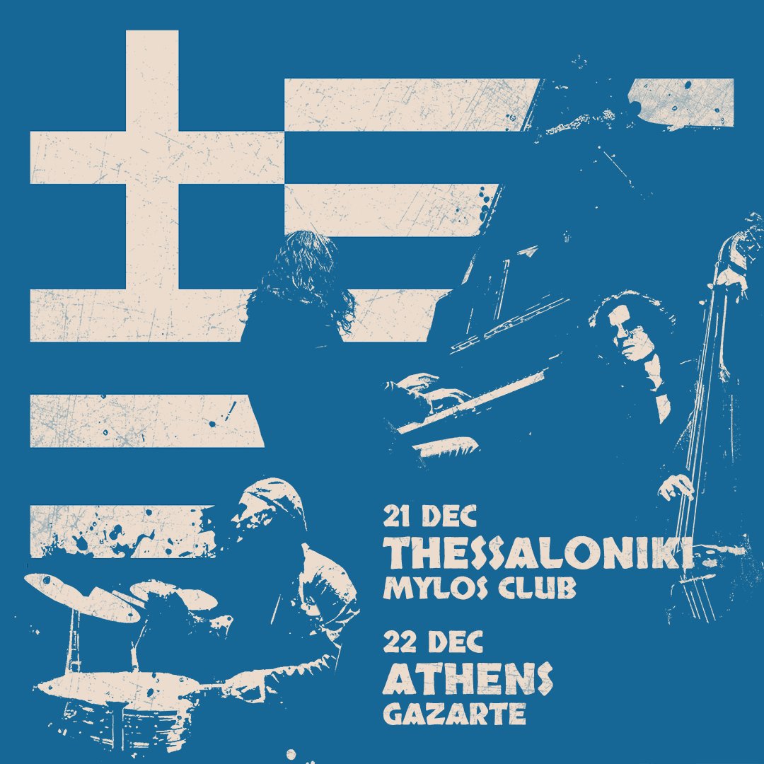 GREECE! The schedule has changed (and got better).

Dec 21st we'll play at the Mylos Club in Thessaloniki and Dec 22nd we'll see you at Gazarte in Athens.
Looking forward to it.

#jazzsabbath #greece #athens #thessaloniki #jazz #live #livejazz #blacksabbath #blacksabbathfans