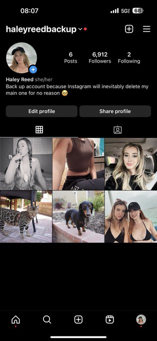 Follow my backup account while I work on getting the regular one back 🥹 https://t.co/9cWGjNPhDl