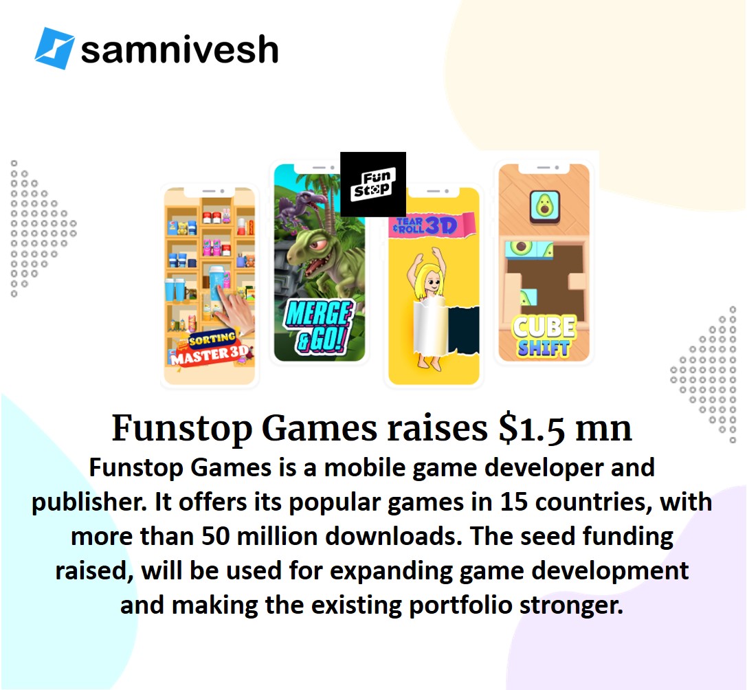 #GameStartup #funstop #startupjourney #startup #samnivesh #startupfunding #funstopgames #GamingStartup #startupbusiness #startupcommunity #InvestorCommunity #seedfunding