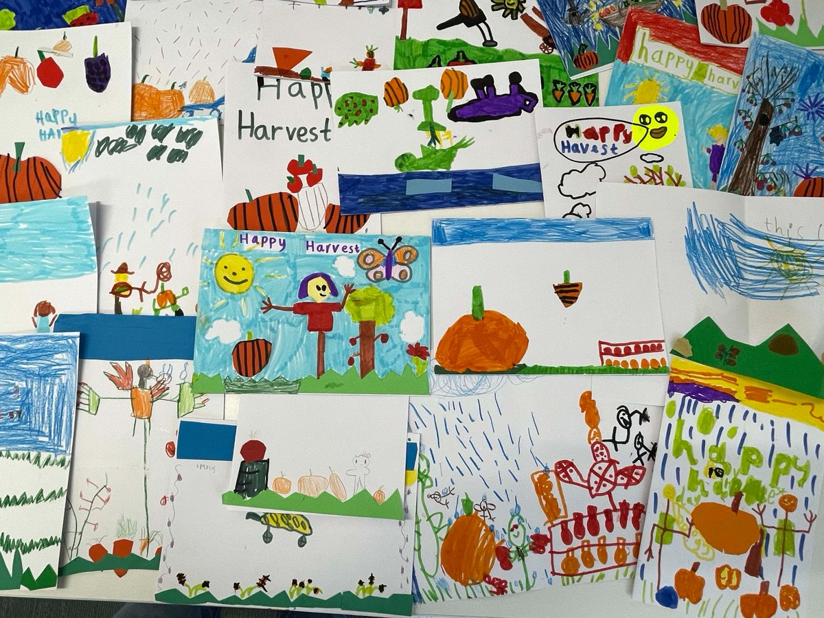A huge shoutout to @SAHERTS, St Albans School pupils, for their fantastic   #volunteerwork with @StAlbansdistrictfoodbank this past week! Thank you for your hard work  and care- your help was truly appreciated. 
<a href="/RoundwoodPS/">RWPS</a> beautiful #HarvestFestival cards.
#costoflivingcrisis