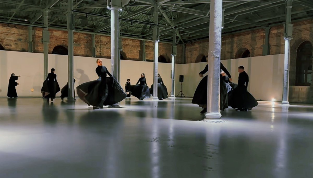 Artistanbul Feshane 10th Mediation Biennale open now❤️ Mayor of #istanbul Ekrem İmamoğlu and Poland collectors Horala Krzysztof Gosis Horala came n watched my AI Film Ciddhartha
Thx Gu Zhenqing for curating. Thx Art Director Tomasz Wendlan,Beral Madra n Marianne Wagner Simon