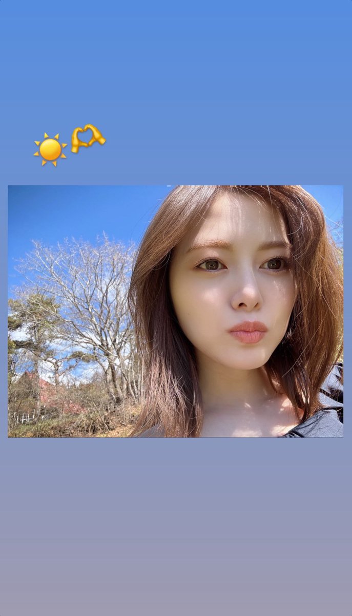 【白石麻衣 Instagram story】☀️🫶🏻

#白石麻衣
