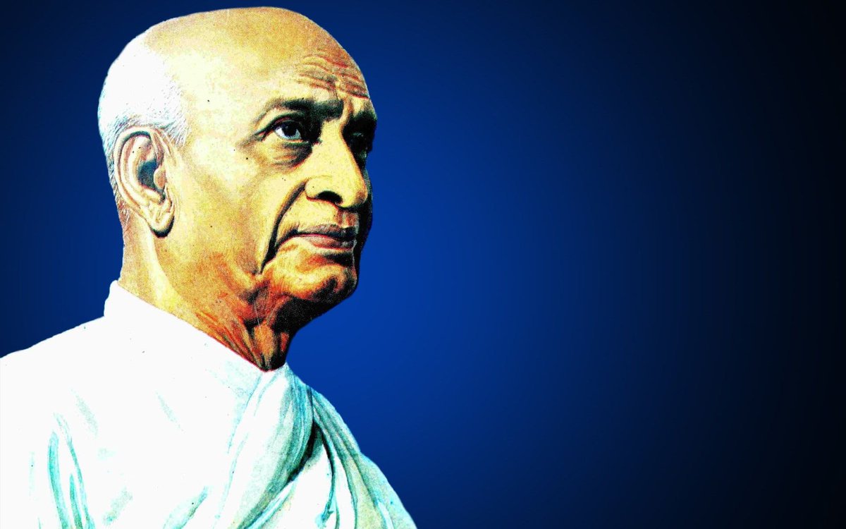Sardar Patel merged 562 princely states into India and made India a united nation.
#भारतकेलौहपुरुष