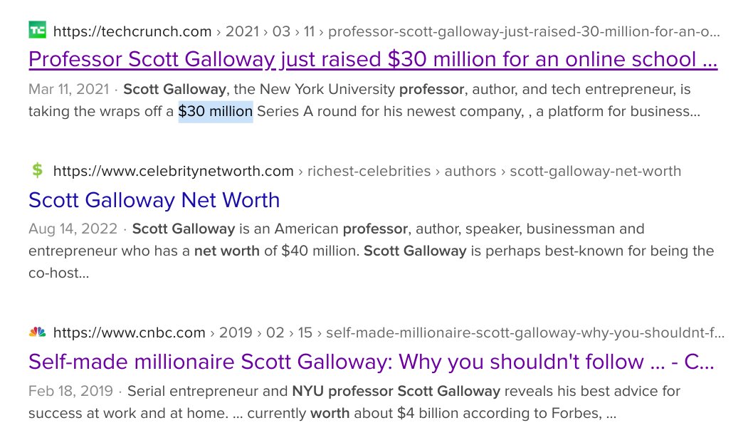 maggini_19's tweet photo. Rose Webster @GetMyGist here ♀️🇨🇦. #Restitution #HoldThemAccountable #NoAmnesty
Meet @profgalloway @ucla @ucberkeley Prof Marketing @NYUStern #ProfGPod @PivotPod @section_school, he raised $30M (which SHOULD go to #VaccineInjured / #mandate-victims) https://t.co/7V2aKKttf1 https://t.co/Li1ToEIQRh