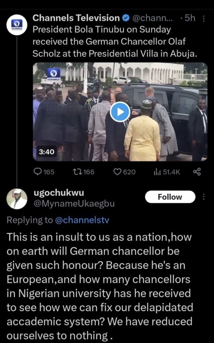 This is what happens when you let excessive hatred influence your opinions about the new government, how can individuals with such strong biases know the right person for President?