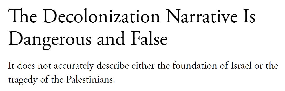 The Decolonization Narrative Is Dangerous and False - The Atlantic