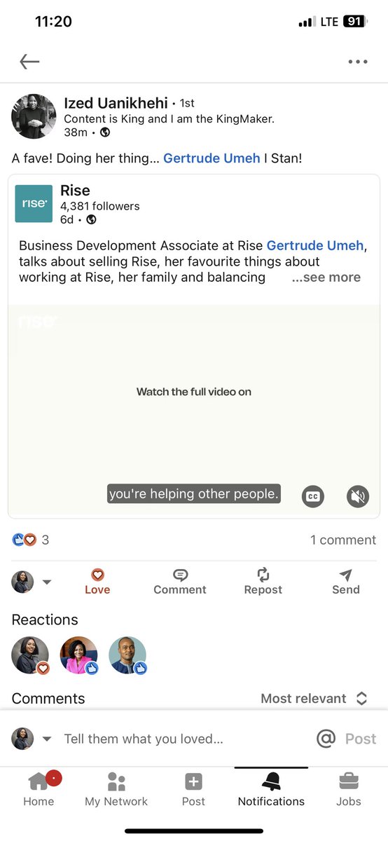 Starting my week on this high. Thanks <a href="/zegbua/">Ized Meremoth | Growth | Data | Magic</a> ❤️🥹