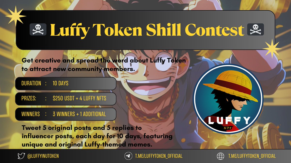 Luffy Token Official tweet media