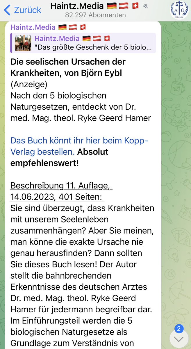 _welpenmetzger's tweet photo. Auch #Haintz möchte an Not und Elend mitverdienen und nimmt ganz bewusst den Tod verzweifelter Menschen in Kauf, in dem er gezielt #Quacksalberei und #Kurpfuscherei propagiert. 50€ für die gequirlte #5BNG #GNM💩 ist durch so eine Bewerbung quasi ein Must-Have Schnäppchen.
🤷🤢 https://t.co/c1QoFg7qm0