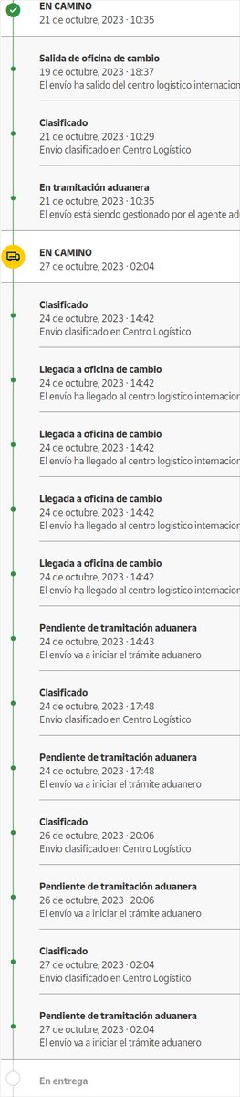 YasT's tweet photo. @CorreosAtiende Todavía sigo igual. El envío está pendiente de tramitación aduanera ya desde hace más de una semana. Y el correo que me mandásteis sólo repite eso mismo. ¿Cómo es posible que esto tarde tanto? https://t.co/gRDxTCb3Ah