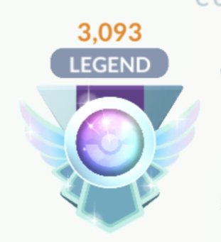 Finally over the line for the season and this is where I finished today after taking some time off. Been a slog this season. Ggs to my opponents etc. In a Carbink meta, run double dragon.

#PokemonGo #GBL #PvP #Battlers #PoGoPvP