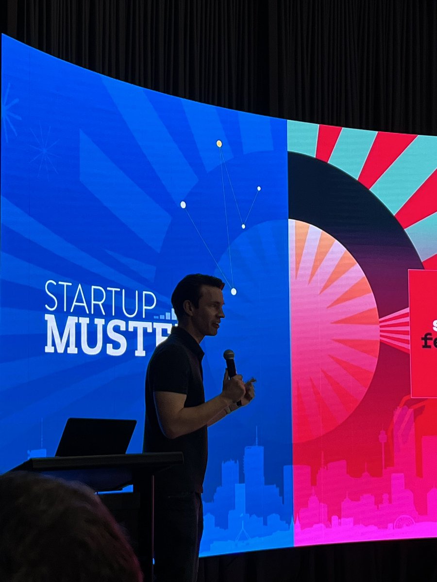 The Startup Muster god shares insights from this years report #startupaus @Murray