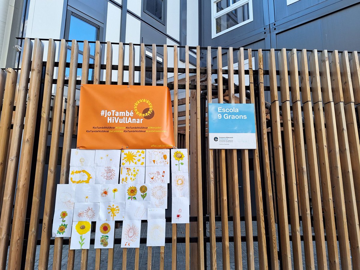 Volem una escola inclusiva #JoTambeHiVullAnar