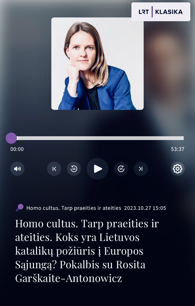 SimasCelutka's tweet photo. Koks yra Lietuvos katalikų požiūris į Europos Sąjungą? Ar jie yra euroskeptikai? Apie tai - mano pokalbis su Rosita Garškaite-Antonowicz: https://t.co/mCRkrgrSlb https://t.co/gq9R5H1mqm