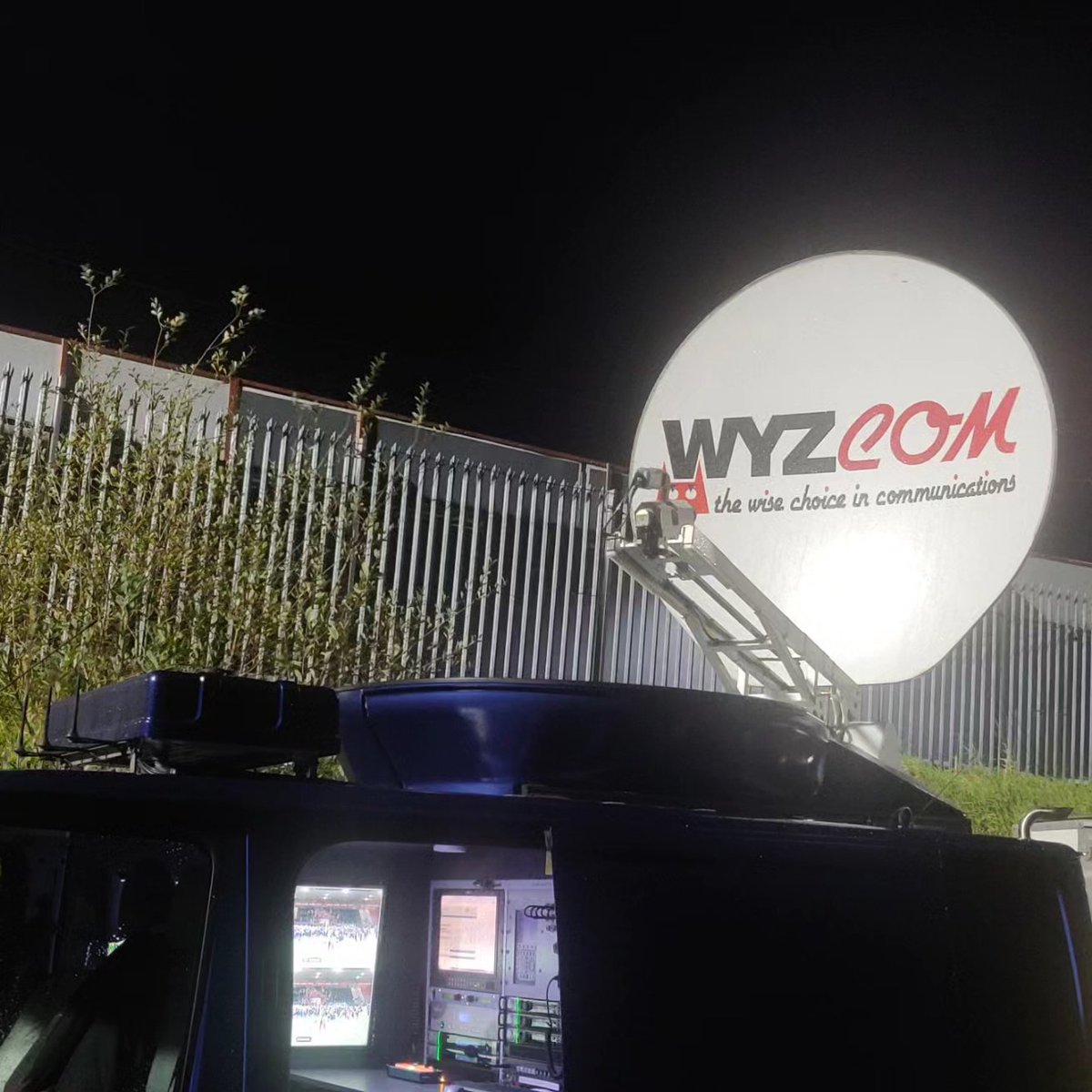 Working along side MacAV, at a very wet Healy Park, for our colleagues from Nemeton TV broadcasting the Tyrone Senior Championship Final between Trillick St. Macartan’s and Errigal Ciaran.