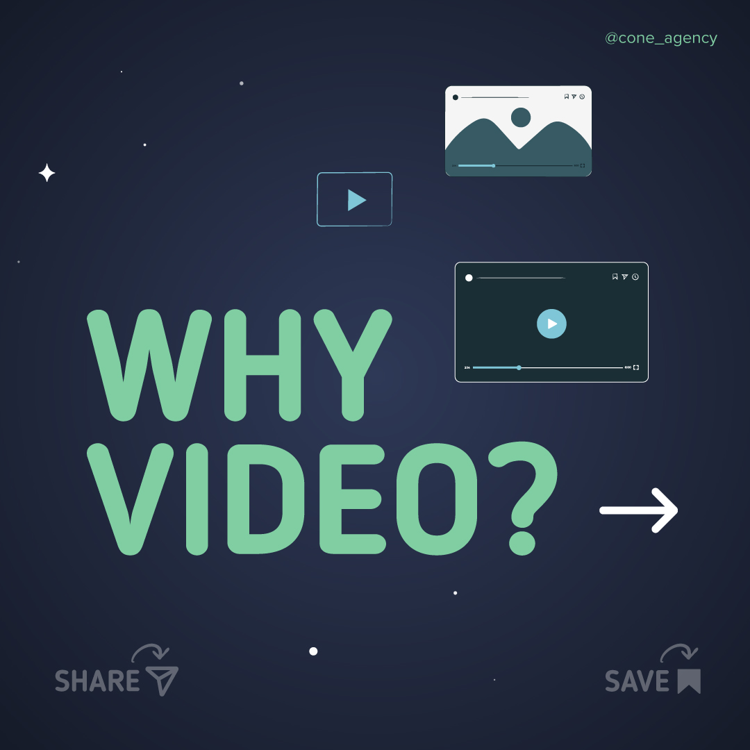 ConeCreatives's tweet photo. The numbers don't lie! Video is a game-changer in the #digitalmarketing world, driving #engagement, shares, and click-through rates. Are you harnessing its full potential? 📈🎥
- - -
Need a hand with your video #content #strategy? DM us and let us know how we can help!💬📲 https://t.co/CrTMpvg0SK