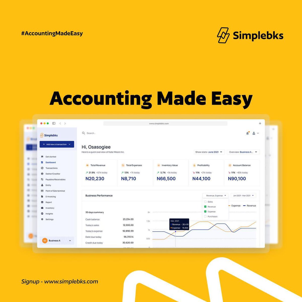 AWholeSalmanPR's tweet photo. Every Business owner needs all financial records being tracked seamlessly and that's where @simplebooks_inc comes in . With easy accounting, inventory tools and payment solutions by https://t.co/RXrD5ALwn8, your business financial records are in efficient hands #simplebks https://t.co/MM5aro1Jt2