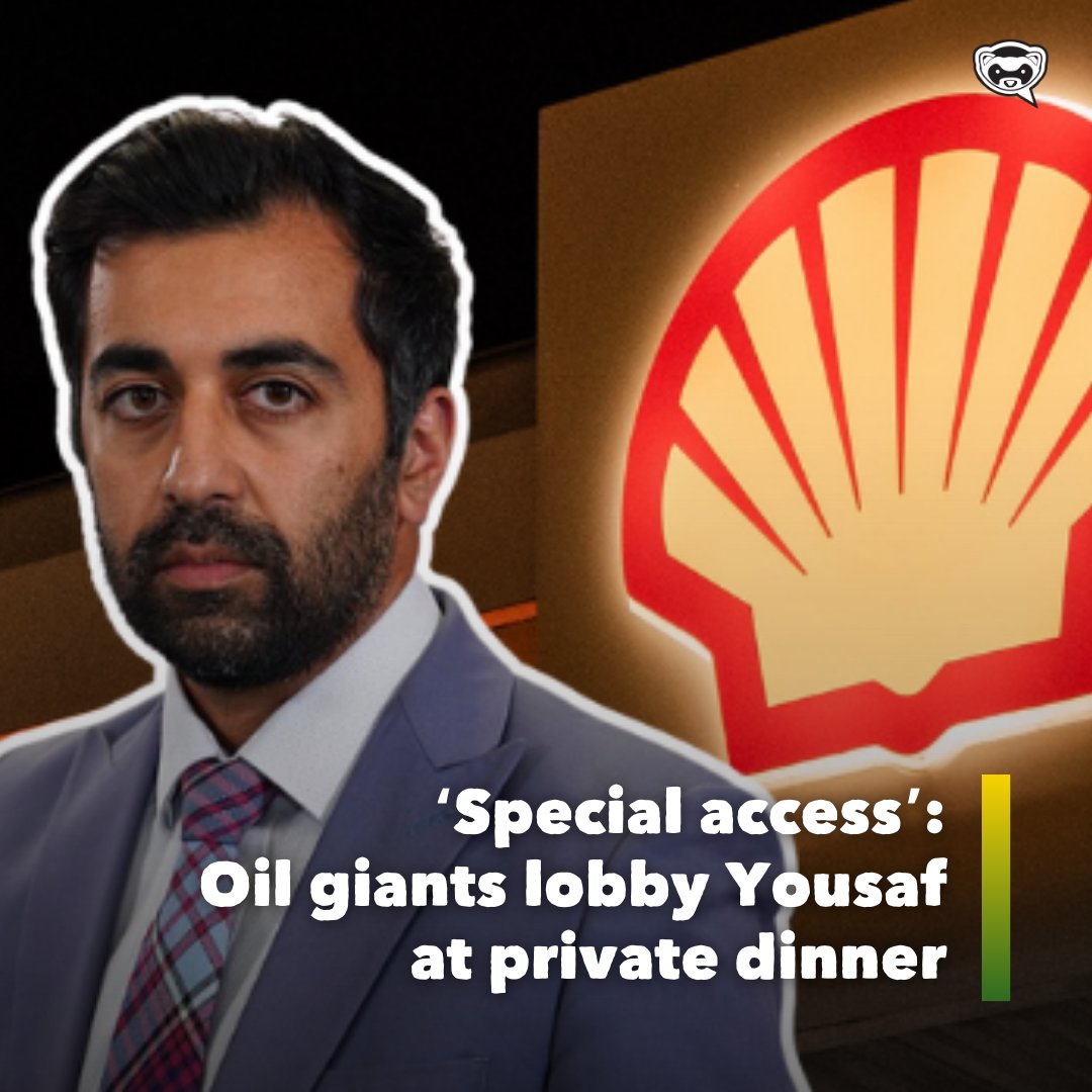 FerretScot's tweet image. 🔴NEW: Oil giants lobbied first minister Humza Yousaf to publicly endorse the North Sea industry and criticised the Scottish Government’s “damaging” stance on the sector at a private dinner, we can reveal. 

Read the full story here: bit.ly/3FAneH7?utm_so…