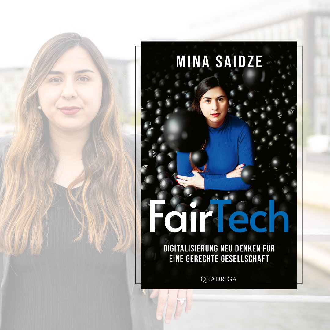 #Buchtipp "FairTech" von <a href="/minasaidze/">Mina Saidze</a> ist eine wichtige Lektüre für alle, die Antworten auf die aktuellen digitalen Herausforderungen in Deutschland suchen und sich ehrliche, mutige &amp; konkrete Lösungen wünschen. Mehr dazu: Freitag im #digikompetenzpodcast👉🏻 spoti.fi/3ugUFJI
