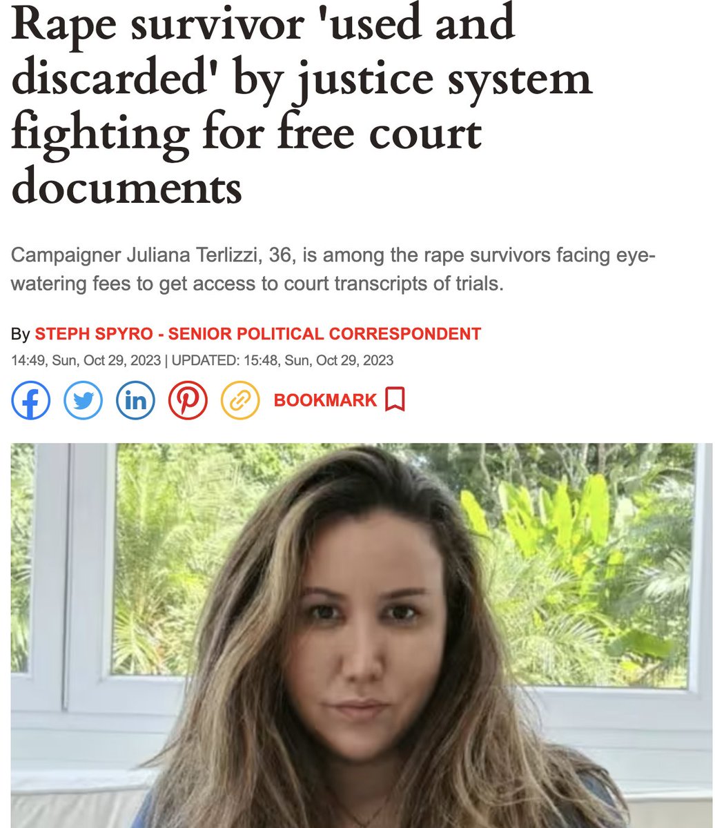 We as a society haven't quite figured out that rape victims keep the rest of us safer, by reporting and trying so hard to get their rapists off the streets. 

The criminal justice system keeps treating them as if they were a cumbersome inconvenience. 

express.co.uk/news/politics/…