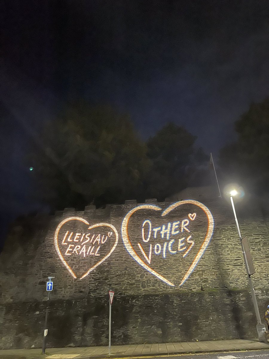 It was a honour to be asked to talk about Wales and impact of the Well-being of Future Generations Act, WWF programme work and my involvement in community activism for this years @OtherVoicesLive @TheatrMwldan Feeling inspired to keep helping to make nature’s voice heard ❤️