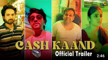 was expected😍 and should be watched here🤗 @ashish30sharma good luck💖 @ArchanaTaide 
@RachayitaFilms 

#CASHKAAND
#kahanhaipaisa 
#AashieshArchana