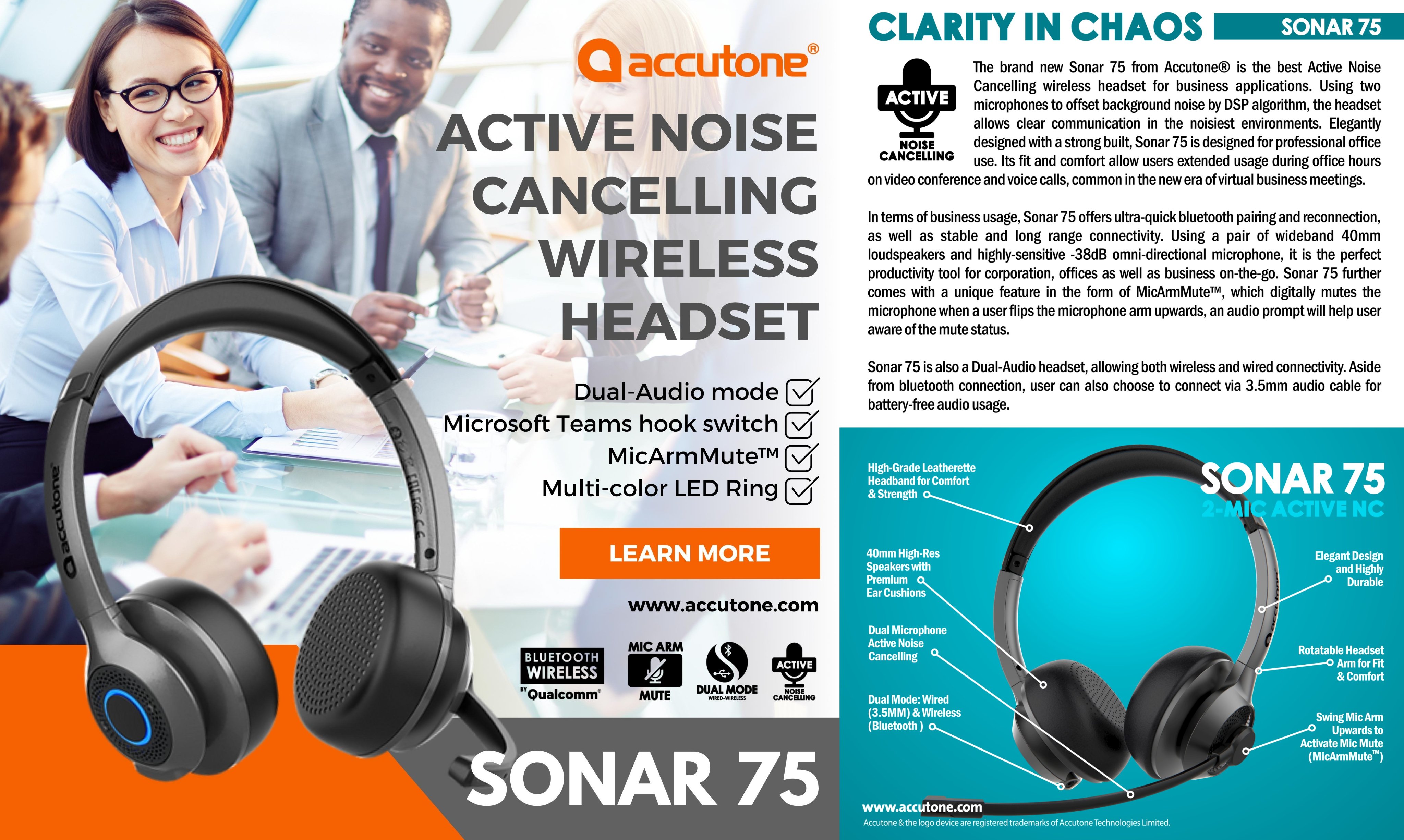 Accutone on X: The brand-new Sonar 75 from Accutone® is the best