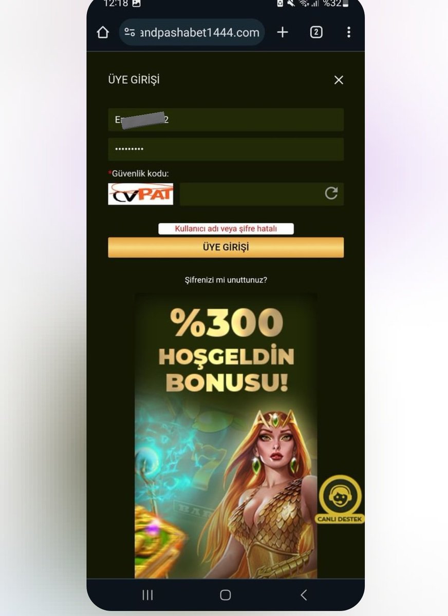 bizedemilolobro's tweet photo. @grandpashatwt #Grandpashabet Ödeme yapmayıp hesap kapatıyorlar.inanmayan forum sitelerinden araştırsın. Dolandırıcı bunlar para kaptırmayın
@GrandpashabetlI @VipGrandpasha @grandpashatwt #Grandpashabet  #freespin #deneme #FreeBet #bahis #casino #bet https://t.co/2sibNBCBCf