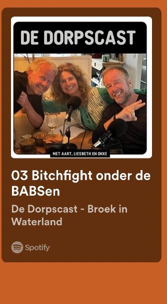 Dorpscast tweet media