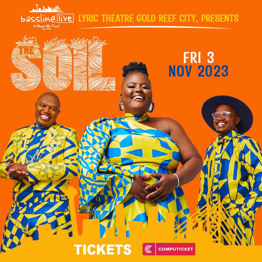 4 DAYS TO GO FAM❤️🤗🤩💫🌻🙌🏾

We so cannot wait to see you all inside the #LyricTheatre on Friday fam🤩❤️🤗🙌🏾.
Tickets R350 at @computicket &amp; online via link tickets.computicket.com/event/the_soil…