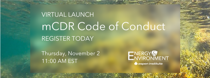 Miranda Boettcher (@mirandaboe) on Twitter photo On Nov. 2, <a href="/AspenInstitute/">The Aspen Institute</a> launches its Code of Conduct for #mCDR research. I was part of the author team w/ Romany Webb, @co2ley, <a href="/michelle_scobie/">Michelle Scobie</a>, Sonja Klinsky, Javier Lezaun <a href="/phil_renforth/">Phil Renforth</a>, David Keller, Fei Chai & <a href="/Conathan/">Mike Conathan š</a> Register for the launch: aspeninstitute.zoom.us/webinar/regist⦠On Nov. 2, <a href="/AspenInstitute/">The Aspen Institute</a> launches its Code of Conduct for #mCDR research. I was part of the author team w/ Romany Webb, @co2ley, <a href="/michelle_scobie/">Michelle Scobie</a>, Sonja Klinsky, Javier Lezaun <a href="/phil_renforth/">Phil Renforth</a>, David Keller, Fei Chai & <a href="/Conathan/">Mike Conathan š</a> Register for the launch: aspeninstitute.zoom.us/webinar/registā¦