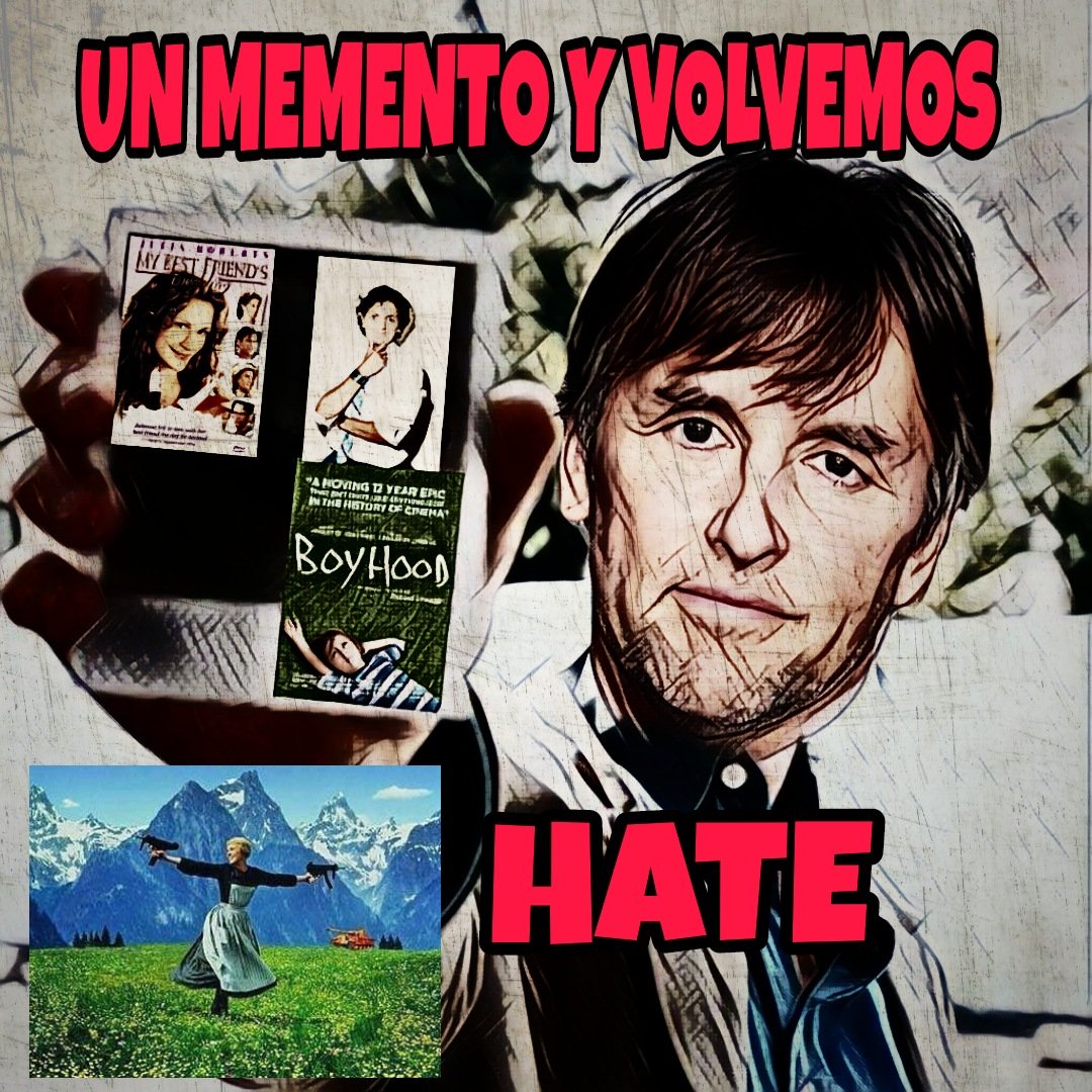 Amamos el cine, pero a veces también odiamos.
Siempre habrá una peli que odias a rabiar. Escucha esta humilde oda al "hate". Nuevo episodio de "Un memento y volvemos.
Decidnos qué peli(o pelis) odiáis mementers.
Feliz lunes