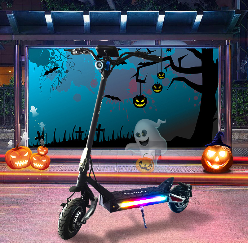🎃 Join us, traverse the city, and experience a different kind of fun. OKULEY R10 with a dual 1000W motor electric scooters, speed, excitement, and endless enjoyment await you! 👻🔌

#ElectricScooter #ScooterLife #GreenCommute #UrbanMobility #OkuleyScooter #escooter