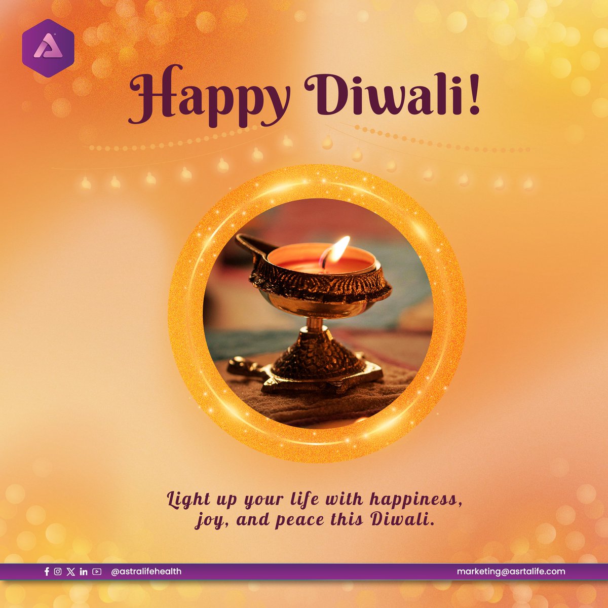 Bringing light and health to every life this Diwali!

#astralife #astralifehealth #astralifehealthcare #medicaleducation #healthcare #HealthcareInnovation #HealthcareUnfiltered