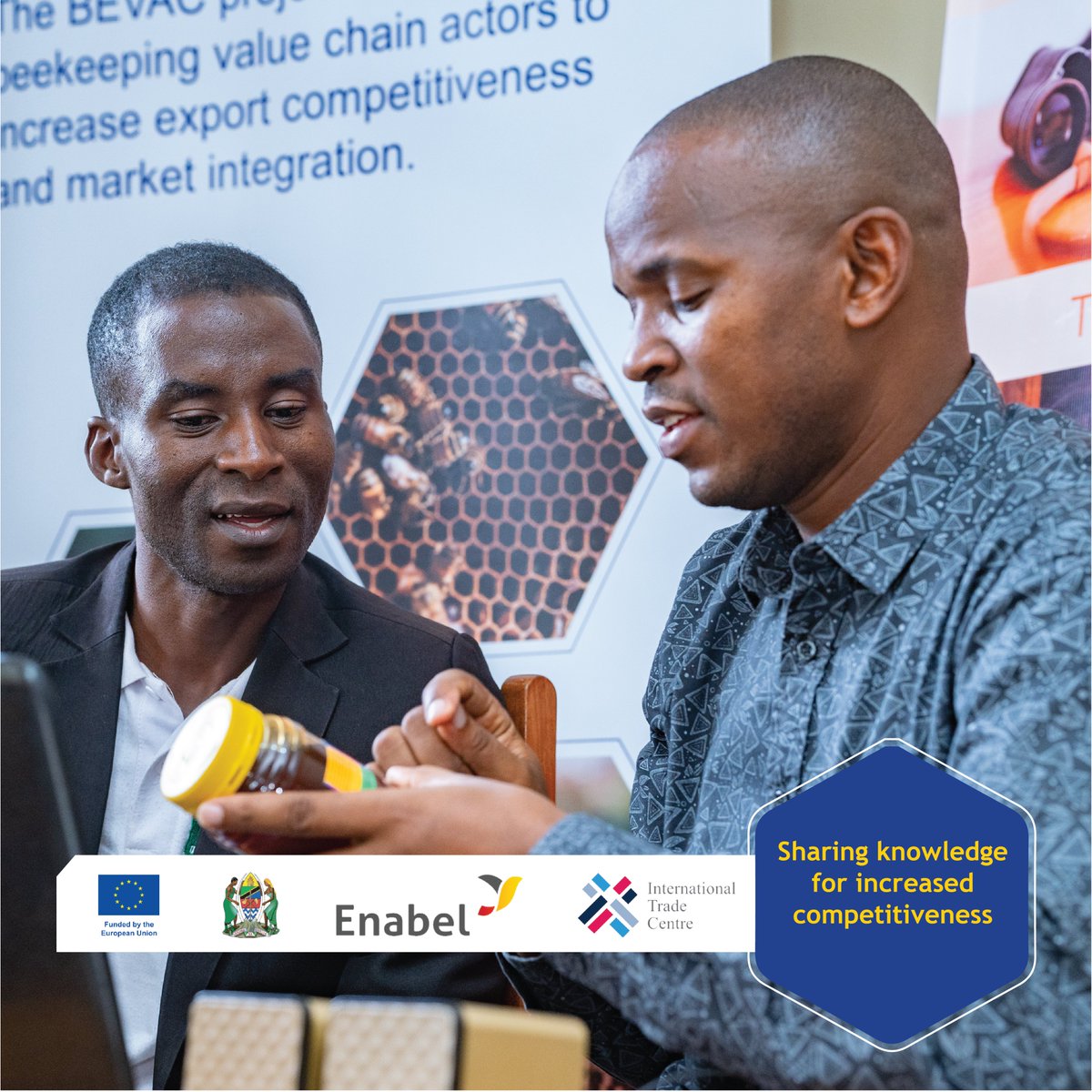 BEVAC_TZ's tweet photo. Our project is not just about beekeeping; it's about knowledge, skills, and empowerment. We're empowering entrepreneurs in the beekeeping value chain to be more competitive and create high-quality products that meet stringent international regulations.

#BEVAC #AsaliniMaendeleo https://t.co/bwz1J7ZhA4