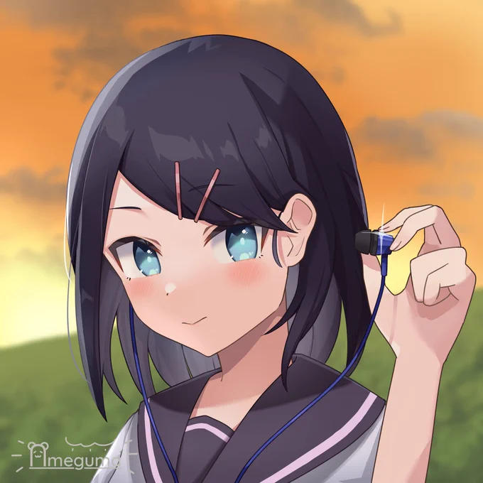 【新曲】「On Our Way Home」夕焼けハウスです!ジャケットは実村みほ先生 (  )に描いてもらっちゃいました～～!最高～!! 