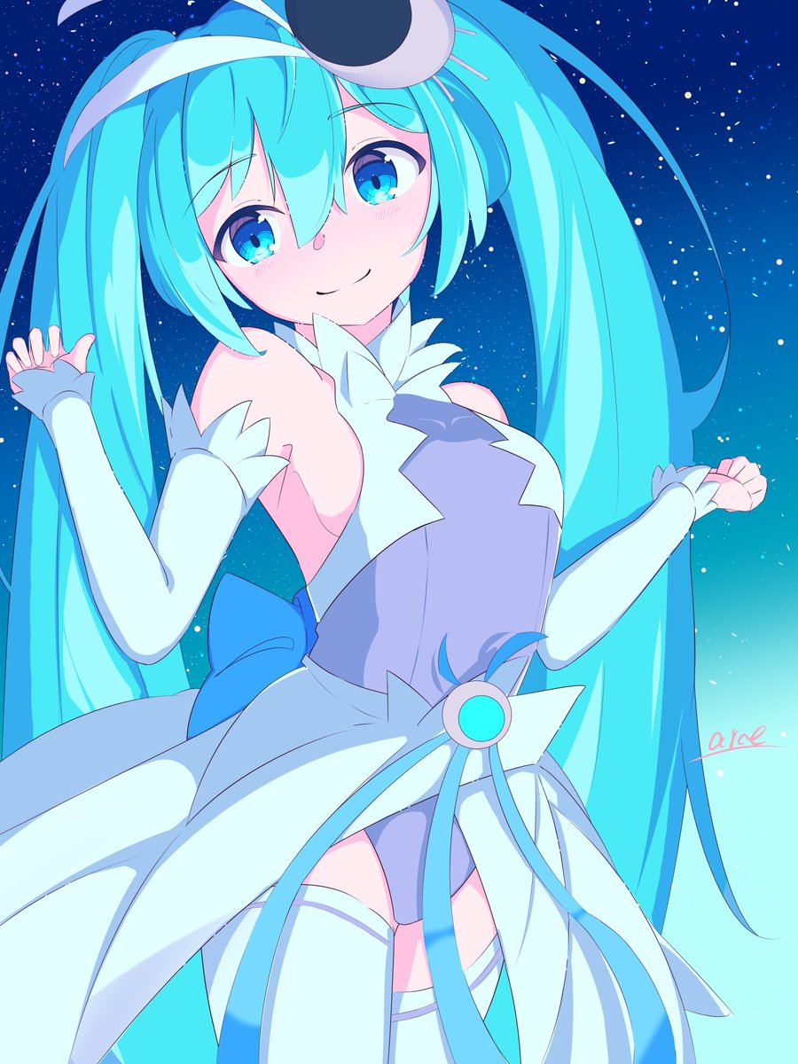 aroe@ボカロ絵チャレンジ tweet media