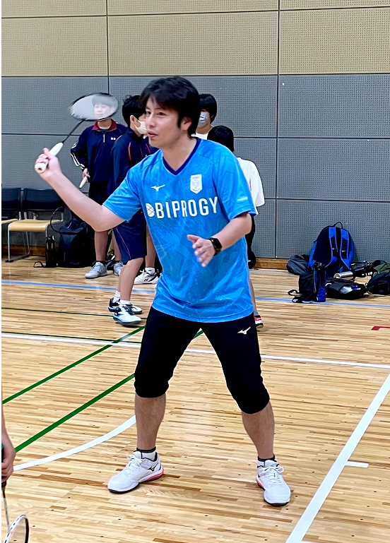 早川賢一 さん(#BIPROGY)が大阪府池田市で講習会を開催🏸 日頃はとても