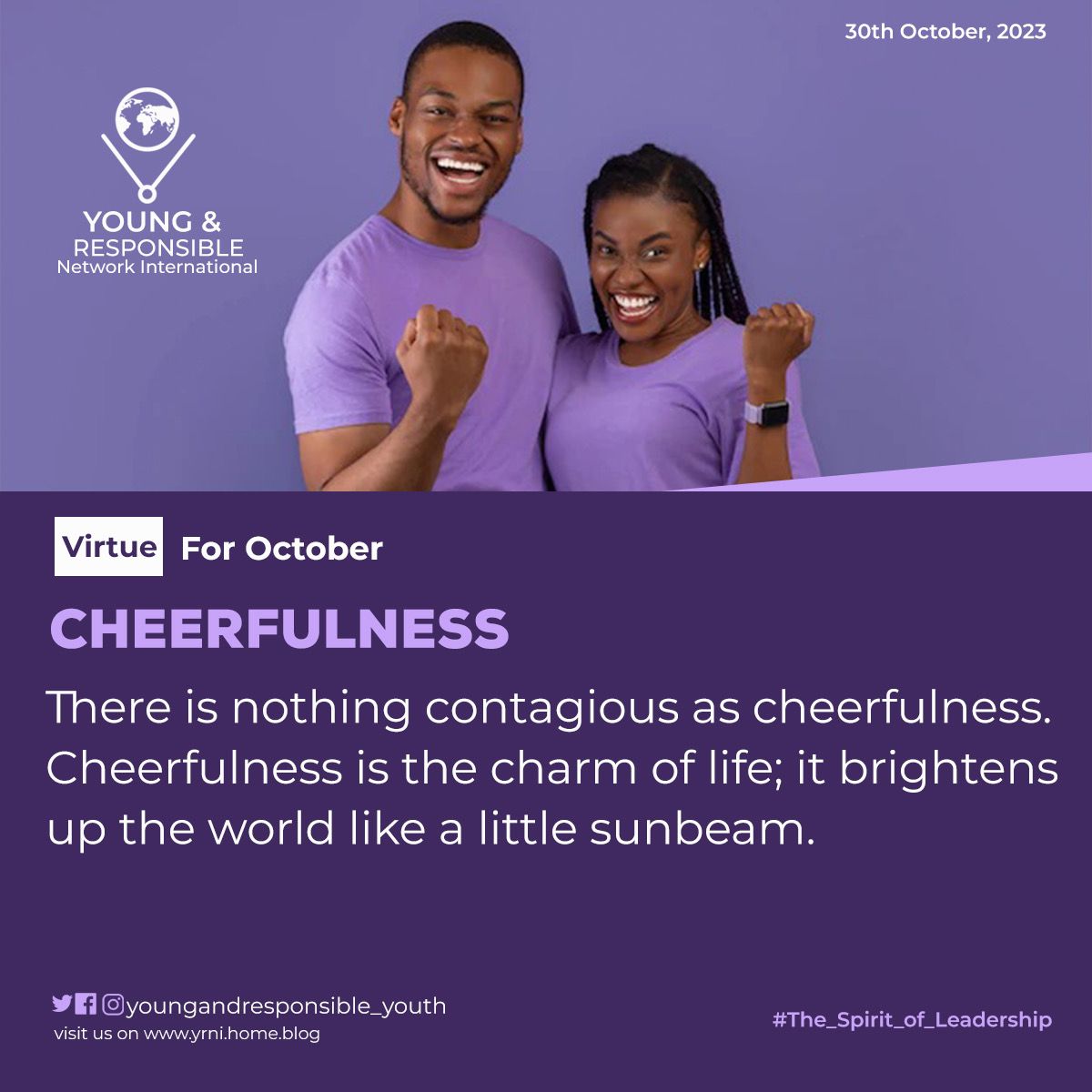 youngandrespon1's tweet photo. #CHEERFULNESS #YRNI https://t.co/hS8D7YbldN