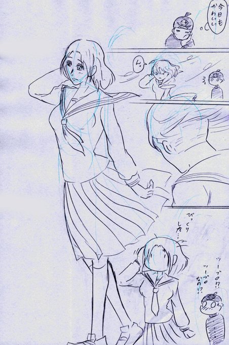 スキャンして綺麗にしたからスマホで上げたやつもまとめて上げ直し | ノザ さんのマンガ | ツイコミ(仮)