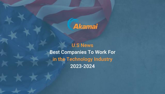 JoeBahr's tweet photo. 🌟 We're thrilled to announce that @Akamai Technologies Inc. has been recognized as one of the 2023-2024 Best Companies to Work For in the Technology Industry! 🎉 Read more here: https://t.co/wCFuj3wcIu https://t.co/qWAxazHMHy