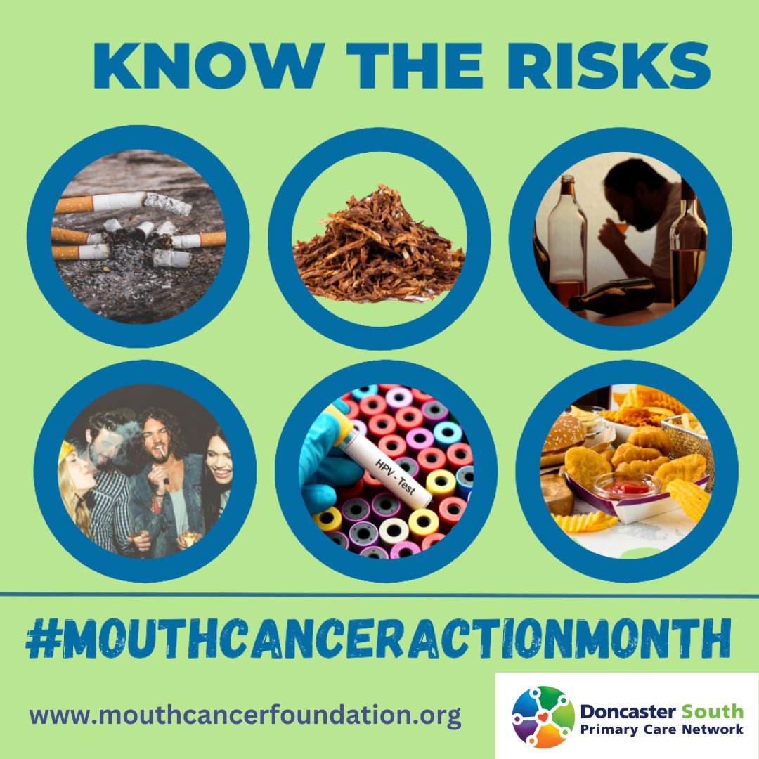 There are over 8,800 new cases of mouth cancer in the UK every year.

Check out all the signs and symptoms to look out for at mouthcancerfoundation.org/symptoms/

#mouthcanceractionmonth #mouthcancer #cancerawareness #signsandsymptoms